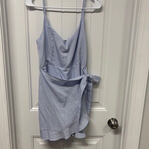 Lulu's Light Blue Mini Dress